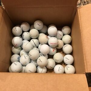46 used Titleist golf balls